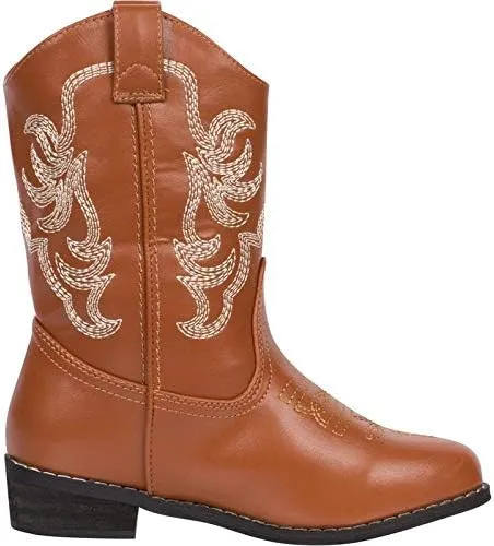 Kids Cowboy Boots Girl and Boy Horseback Riding Boots