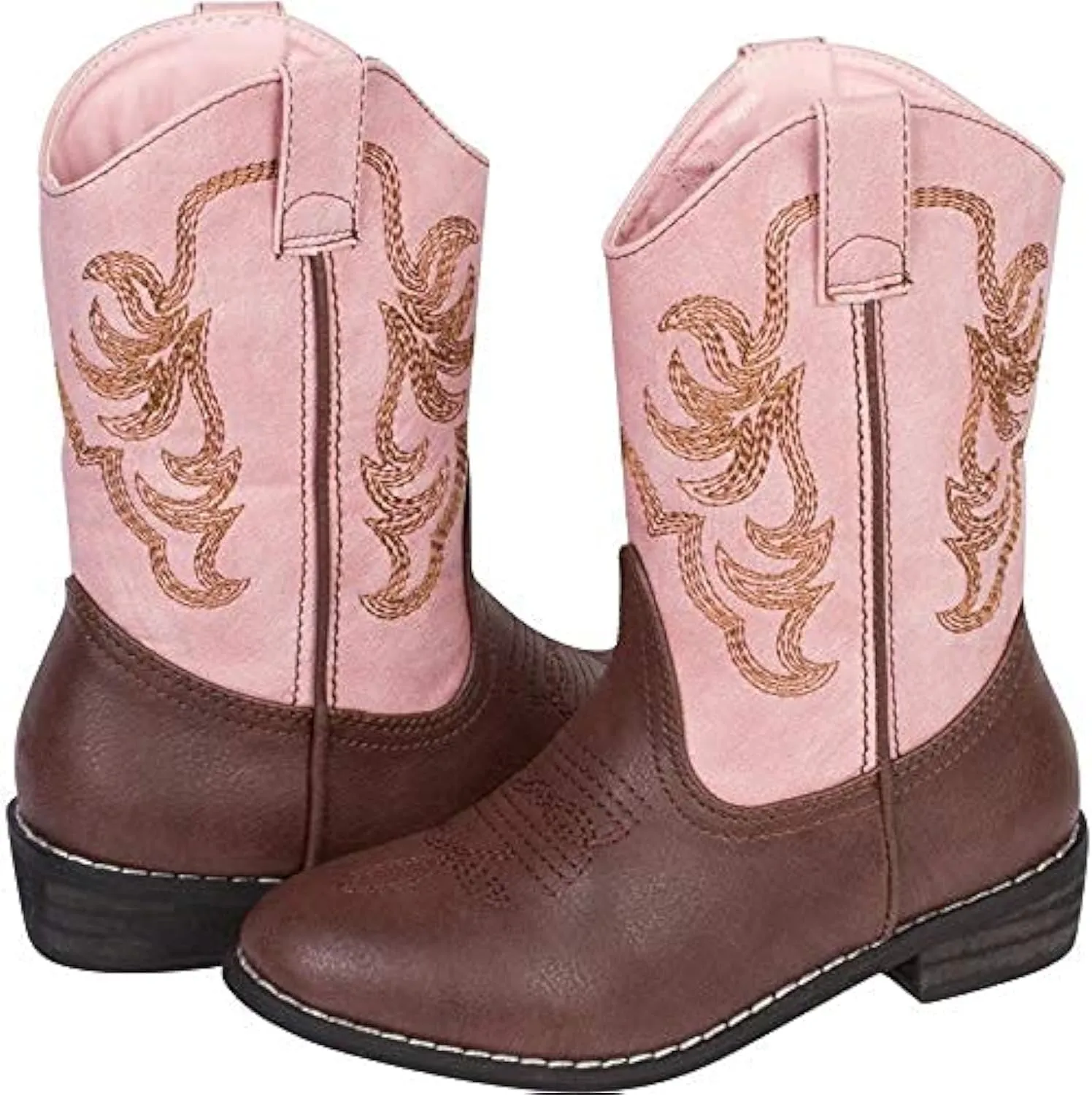 Kids Cowboy Boots Girl and Boy Horseback Riding Boots