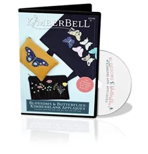 Kimberbell Blossoms & Butterflies: Kimberblank Appliques Machine Embroidery CD