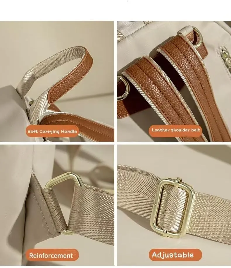 Ladies Essential Mini Shoulder Bag Fashion Small Backpack Shoulder Bag Handbag Purse Mini Travel Backpack Travel Accessories