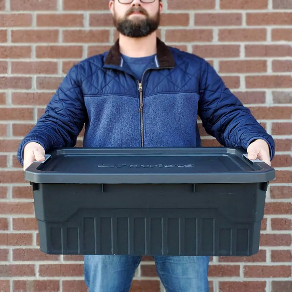 Large Stackable Storage Totes