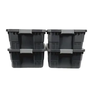 Large Stackable Storage Totes