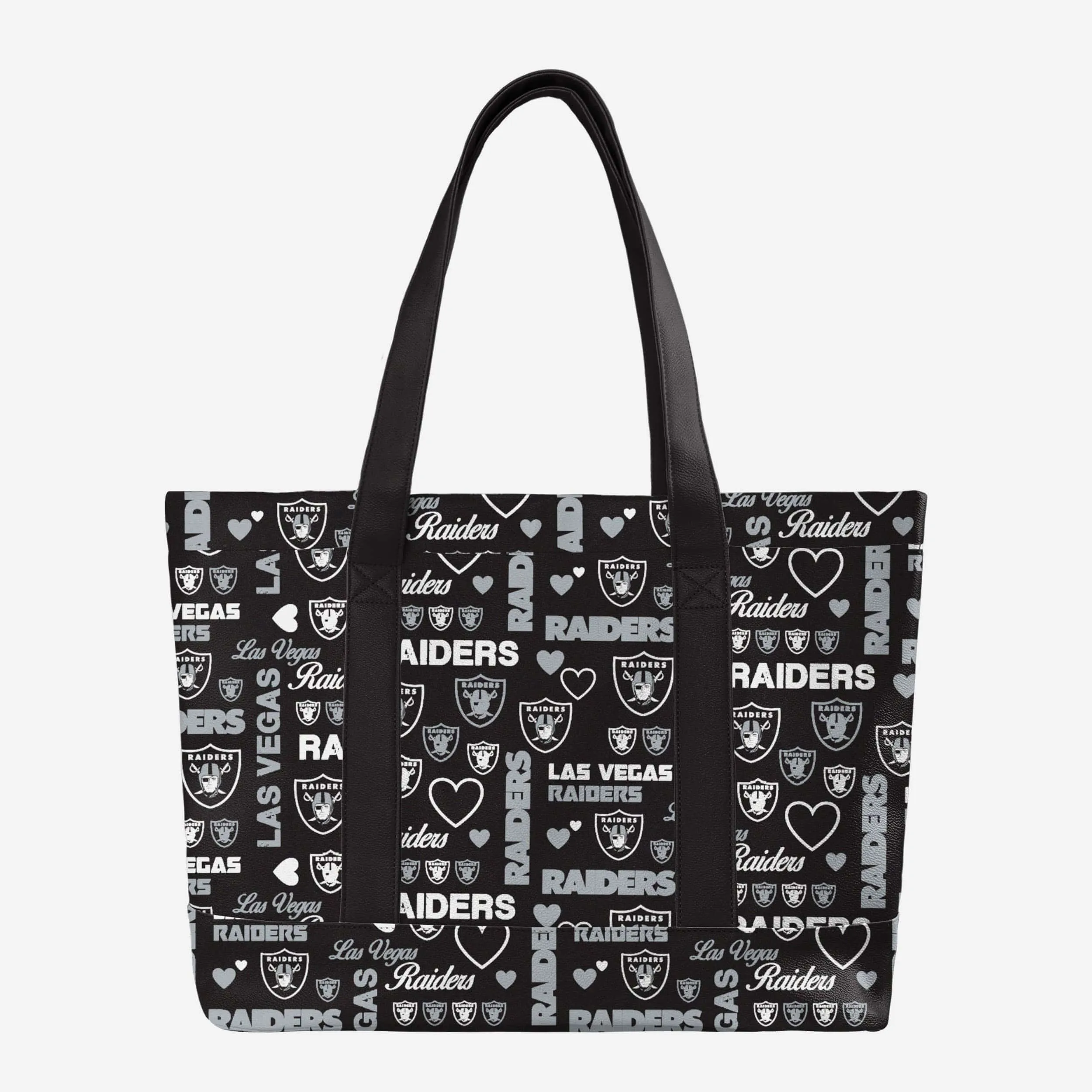 Las Vegas Raiders Logo Love Tote Bag