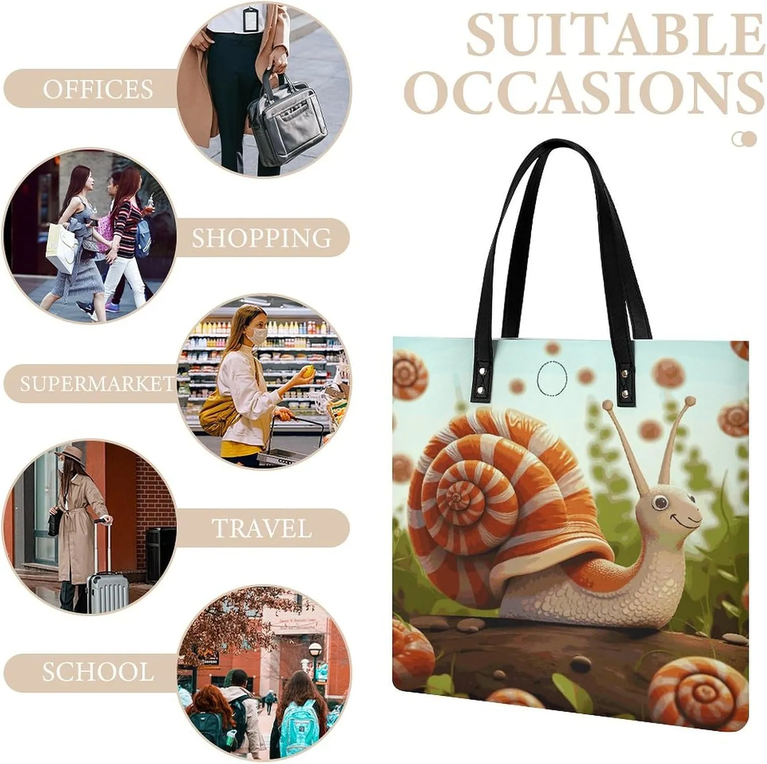 Leather Handbag for Women Tote Bag with Magnetic Buckle Angel with Blue Wings Crossbody Bag Shoulder Bags