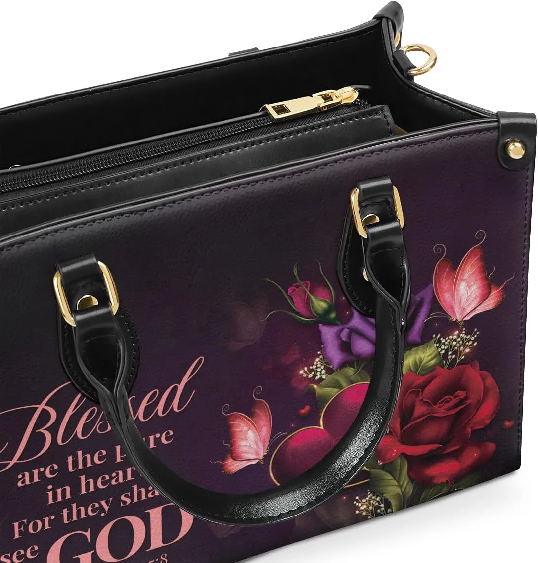 Leather Handbags For Women - Bible Bags, Religious Bag - Christian Gifts For Women - Mothers Day Gifts