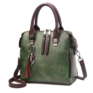 Leather Ladies HandBags Women Messenger