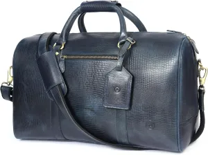 Leather Travel Duffel Bag | Gym Sports Bag Airplane Luggage Carry-On Bag | Gift for Father's Day by Aaron Leather Goods