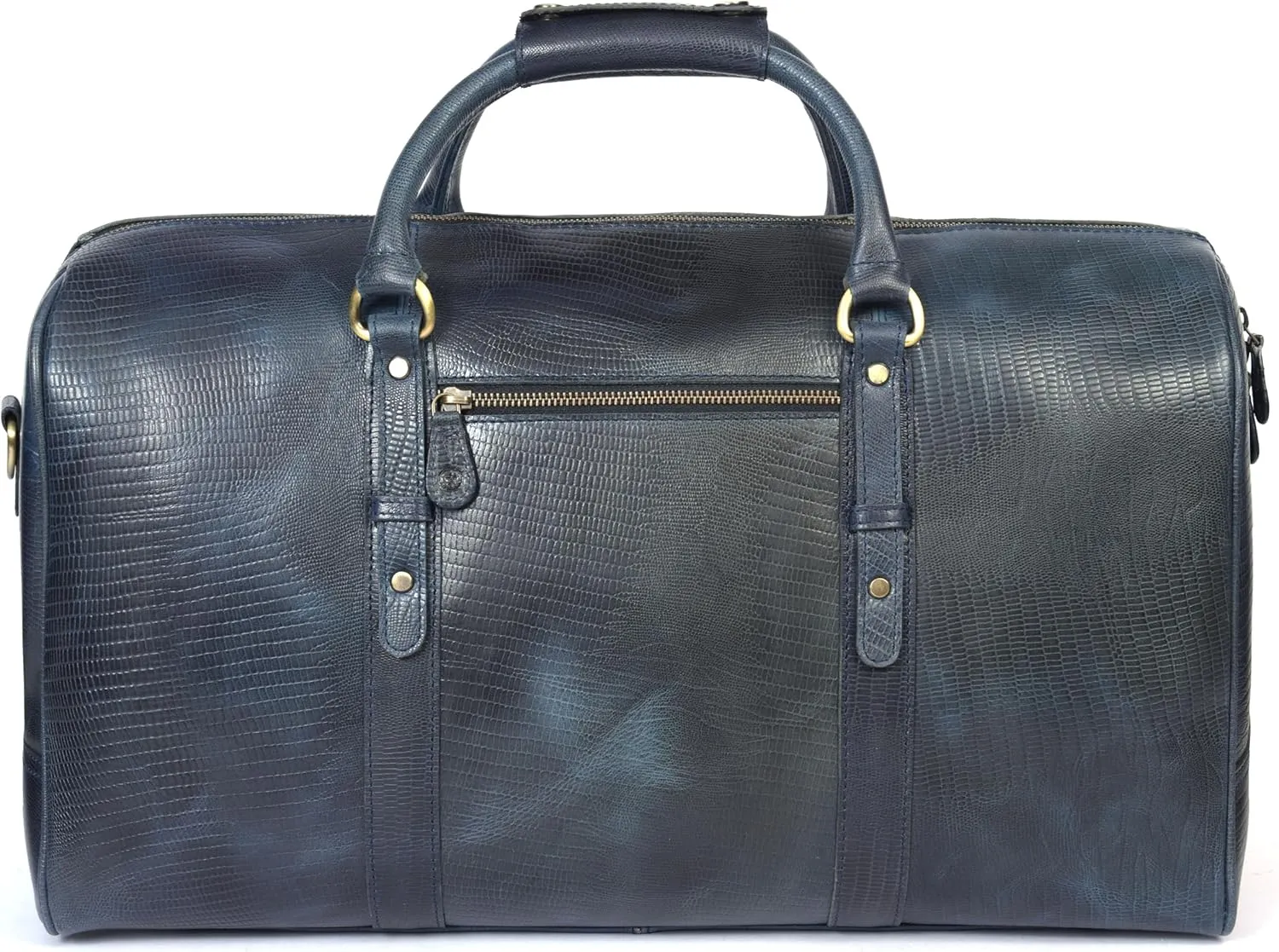 Leather Travel Duffel Bag | Gym Sports Bag Airplane Luggage Carry-On Bag | Gift for Father's Day by Aaron Leather Goods