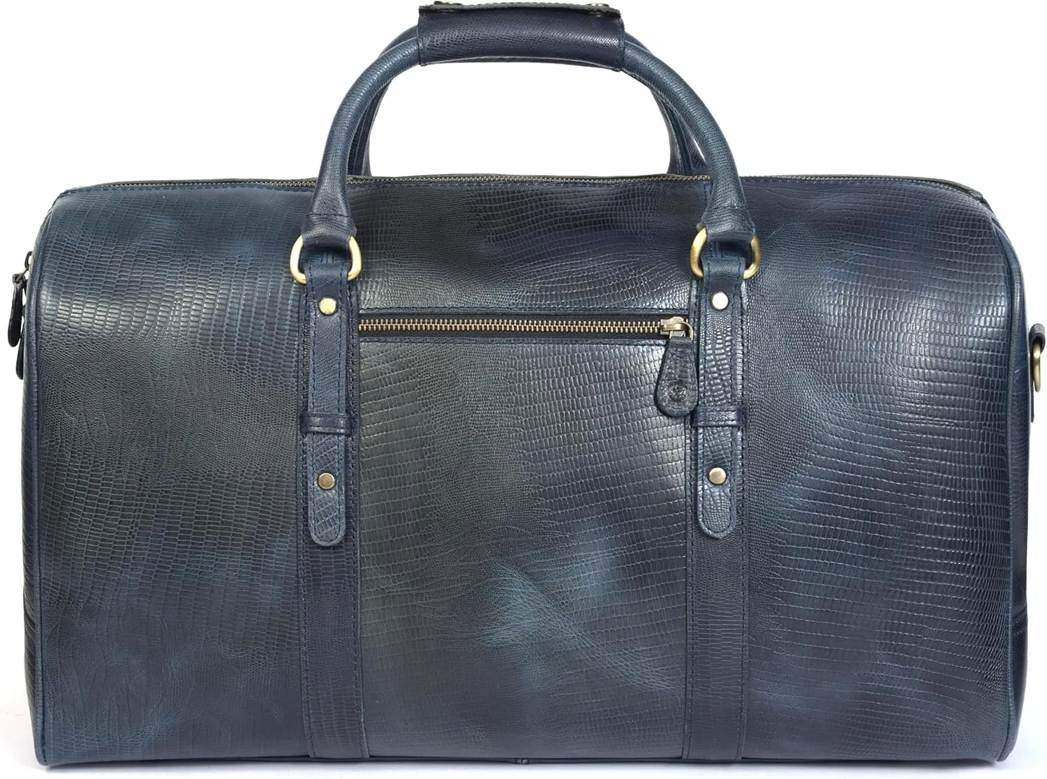 Leather Travel Duffel Bag | Gym Sports Bag Airplane Luggage Carry-On Bag | Gift for Father's Day by Aaron Leather Goods