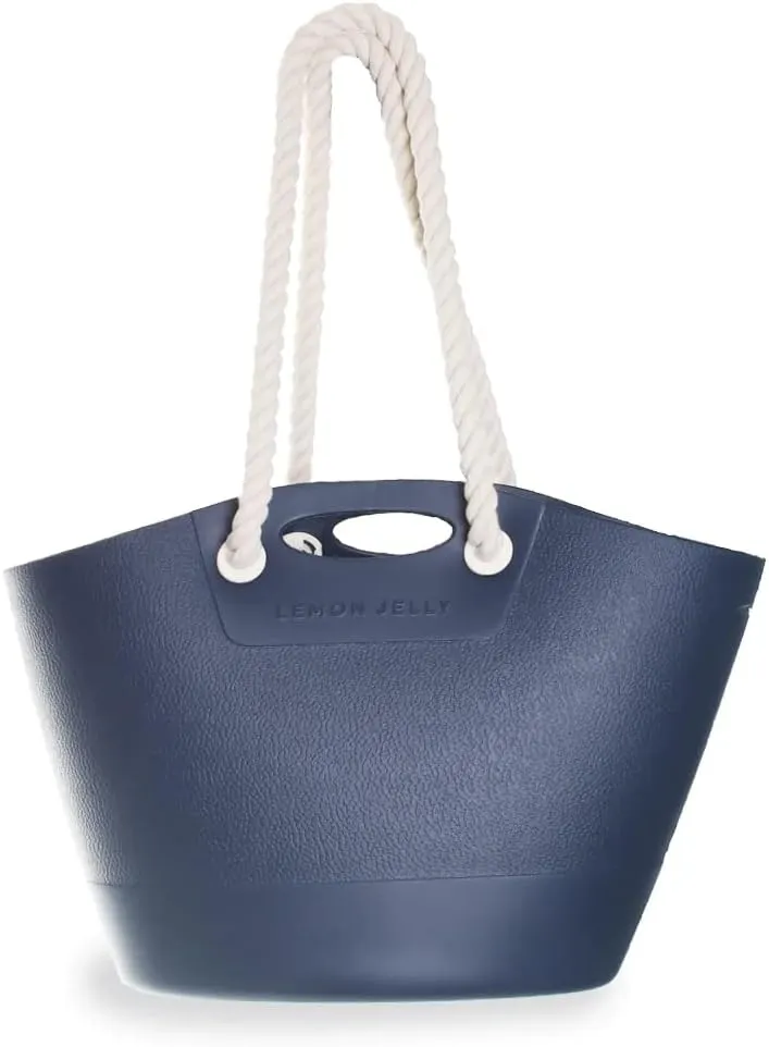 Lemon Jelly Splashybag - Large Waterproof Bag for Pool, Gym, Travel - Light, Durable, Sandproof Beach Tote Handbag for Summer