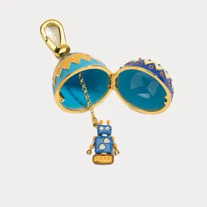 Little Robot Locket Pendant