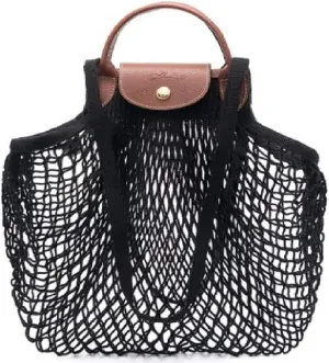 Longchamp Le Pliage Filet Large Mesh Bag