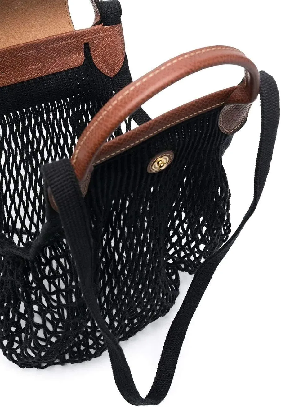 Longchamp Le Pliage Filet Large Mesh Bag