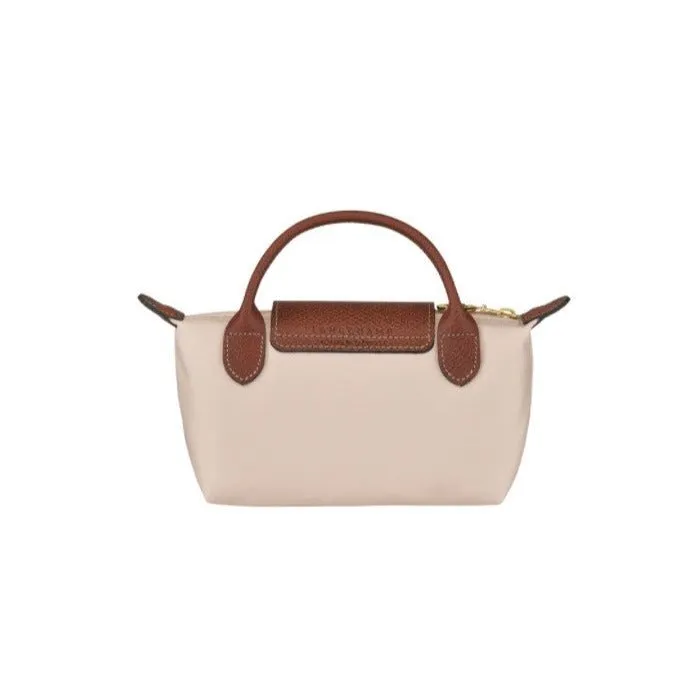 Longchamp Le Pliage Women's Mini Beige Cross Bag