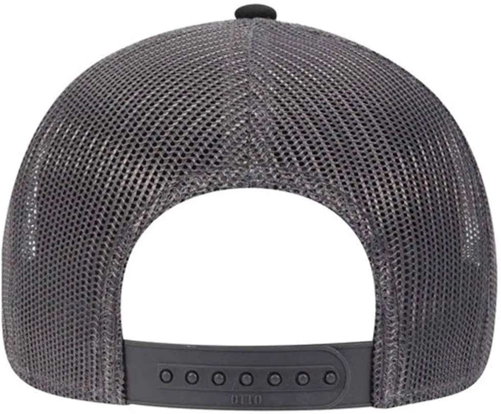 Longhorn Bullhead Leatherette Patch 6 Panel Low Profile Mesh Back Trucker Hat - for Men and Women