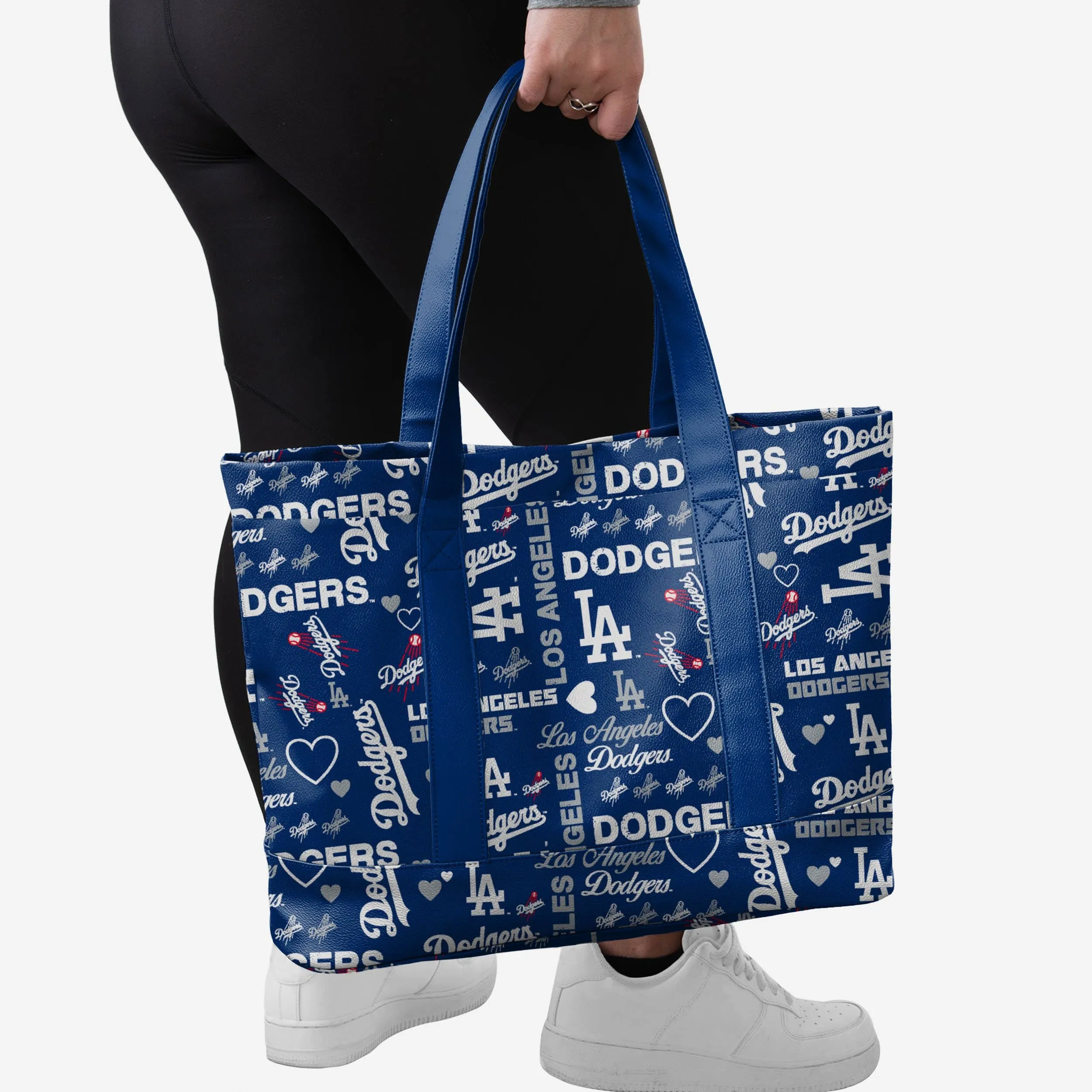 Los Angeles Dodgers Logo Love Tote Bag
