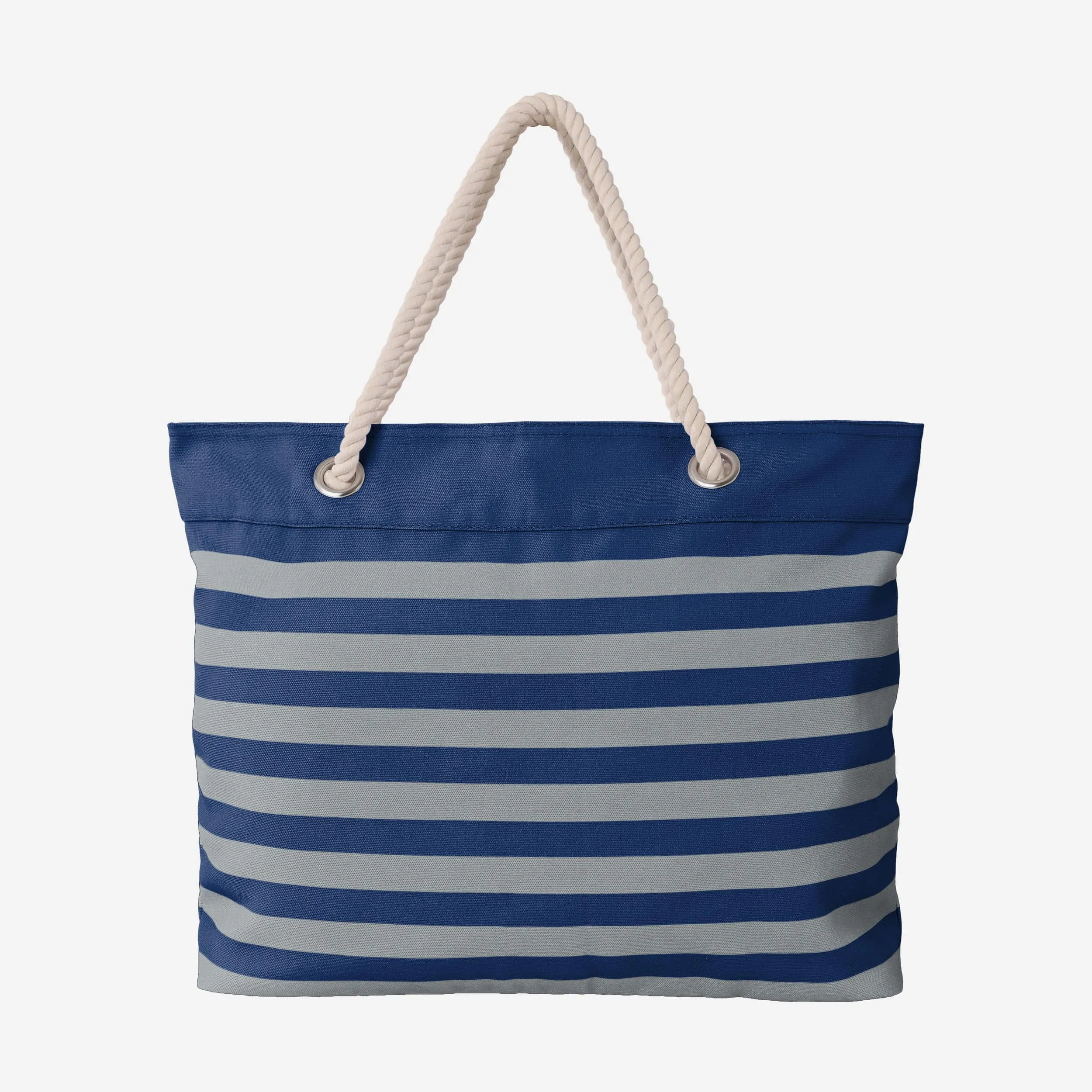 Los Angeles Dodgers Nautical Stripe Tote Bag