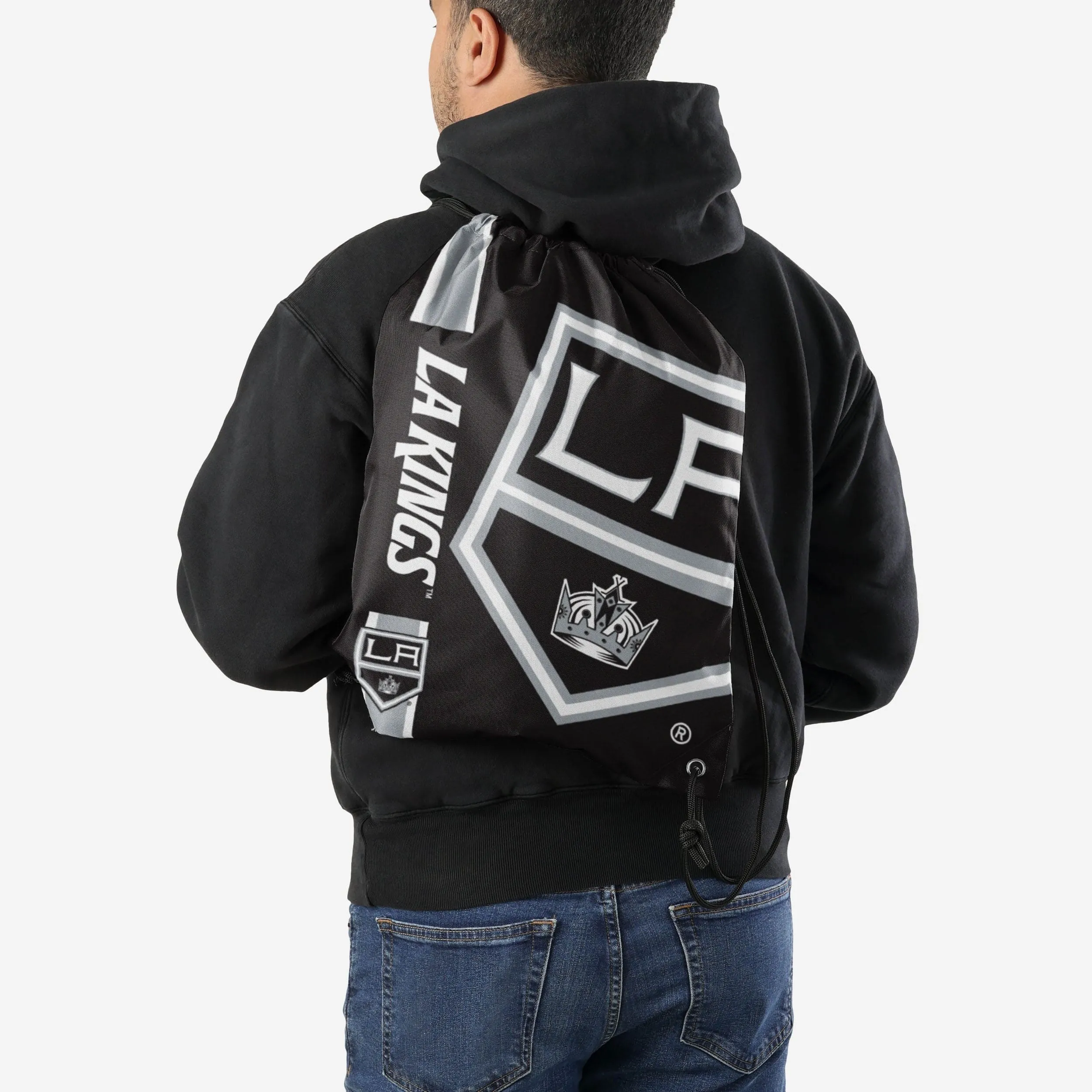 Los Angeles Kings Big Logo Drawstring Backpack