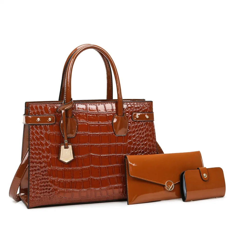 Luxury Fashion Designer Crocodile Ladies Handbags