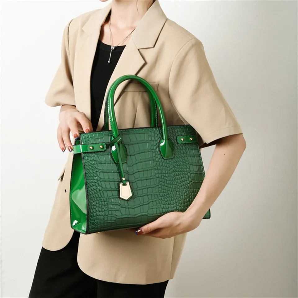 Luxury Fashion Designer Crocodile Ladies Handbags