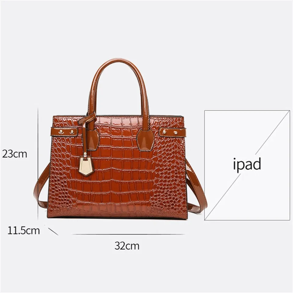Luxury Fashion Designer Crocodile Ladies Handbags