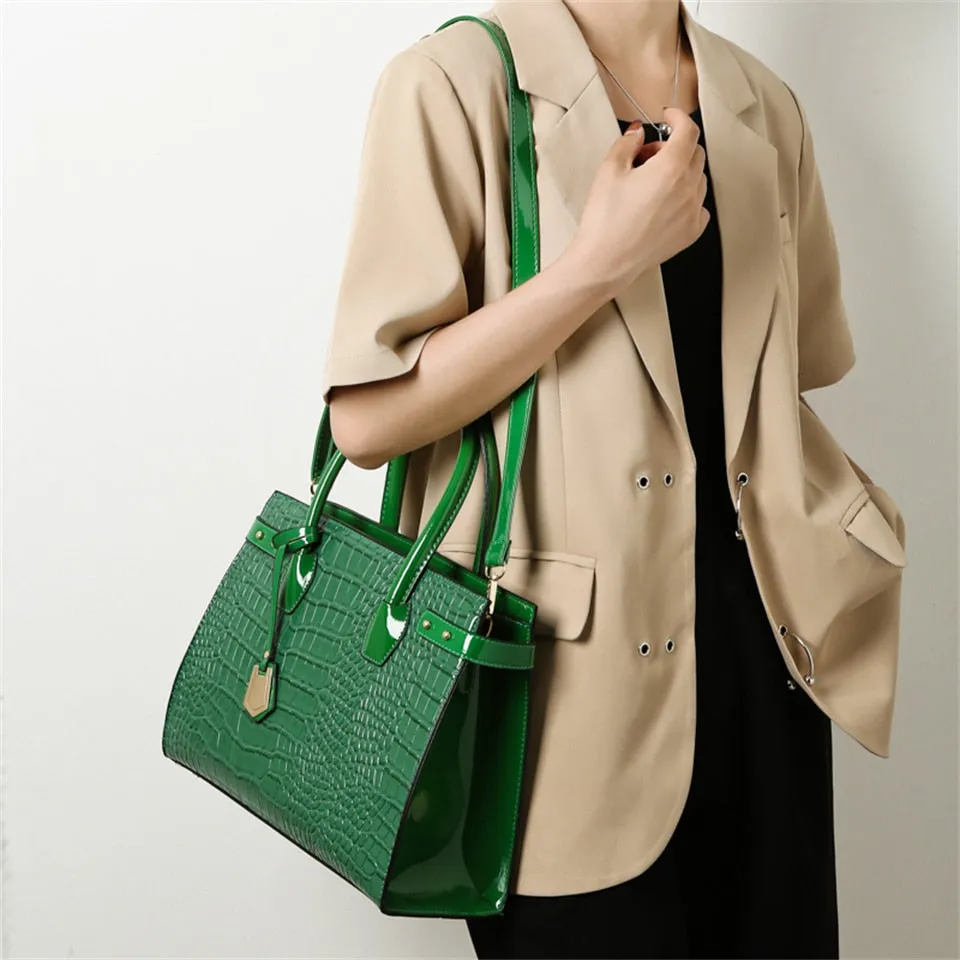 Luxury Fashion Designer Crocodile Ladies Handbags