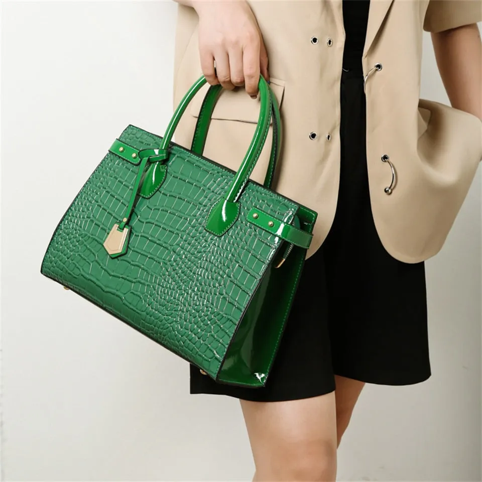 Luxury Fashion Designer Crocodile Ladies Handbags