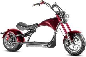 M1P Electric Motorcycle for Adults, 2000W Motor 37mph, 40  Miles Range with 60V 30Ah Battery, Full Suspension, Hydraulic Brakes,Street Legal Electric Motorcycle for Commuting