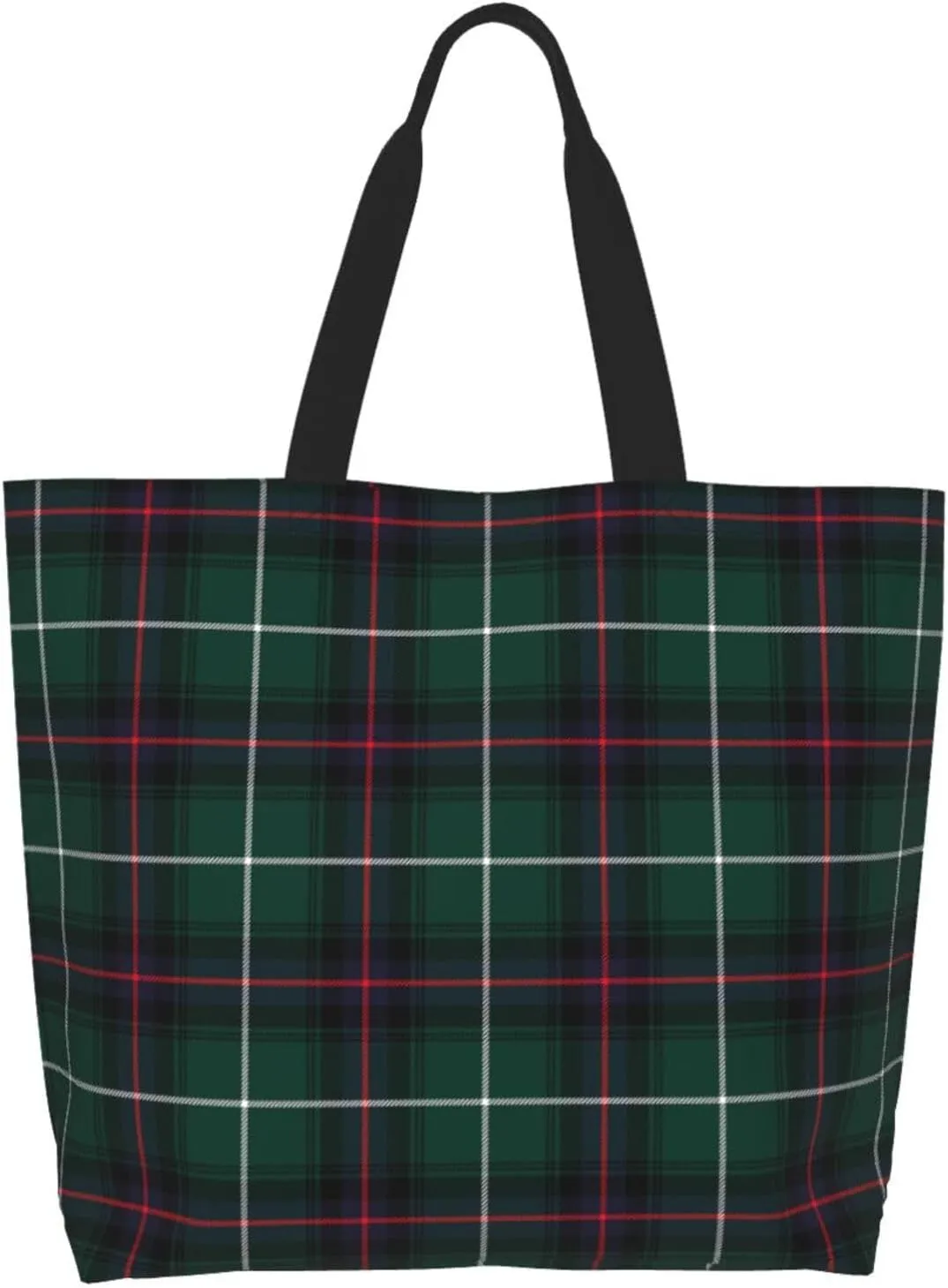Macduff Dress Ancient Tartan Tote Bag For Women Weekender Travel Bag Reusable Grocery Bags Large Totes Handbags
