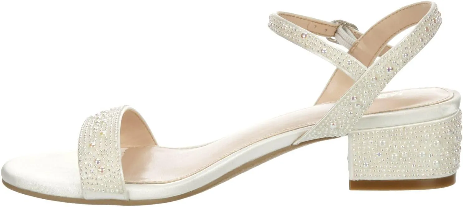 Maripe Sabrina - Women's Open Square Toe Sculpted Block Heel Sandals