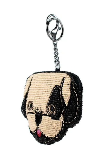 Mary Frances Puppy Love Coin Purse/Key Fob