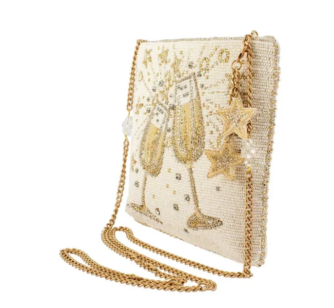 Mary Frances Toast of the Town Crossbody Handbag