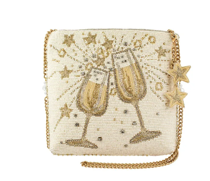 Mary Frances Toast of the Town Crossbody Handbag