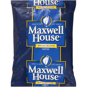 Maxwell House Special Delivery Cafe Coffee (1.4oz Bags, Pack of 112)