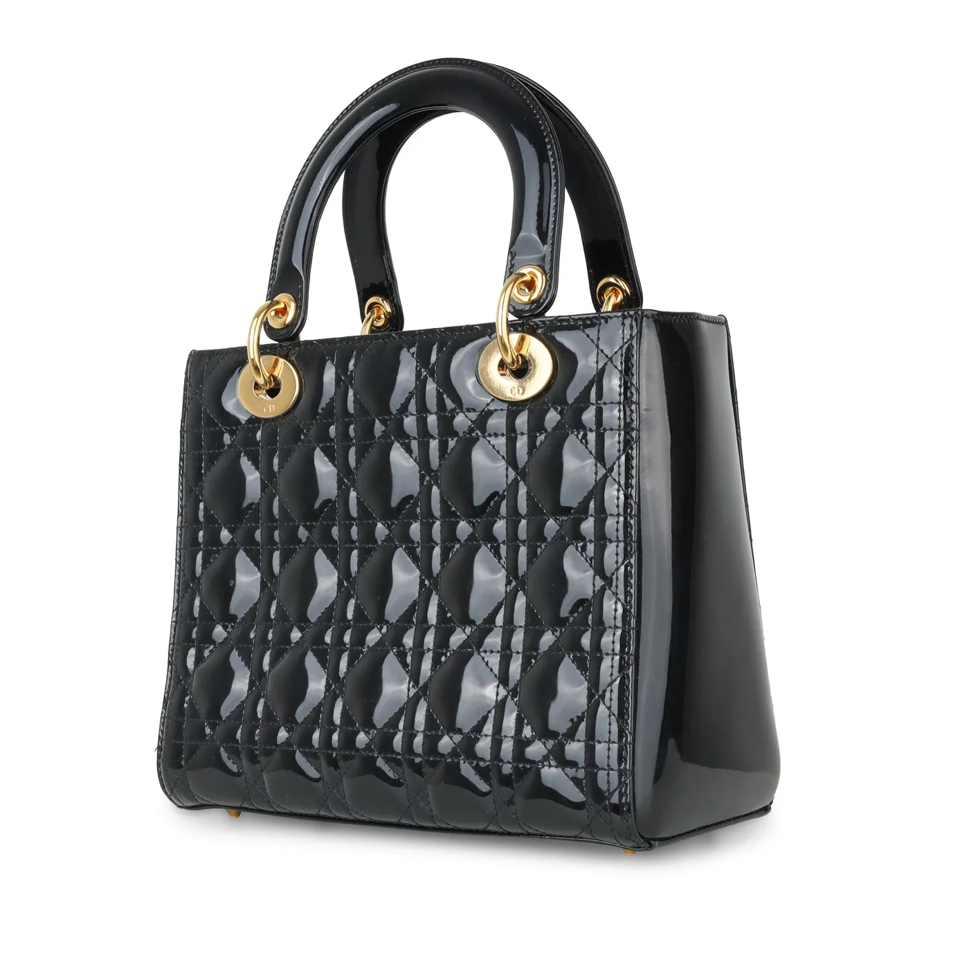 Medium Lady Dior - Patent