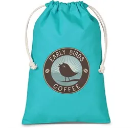 Medley Midi Cotton Drawstring Pouch
