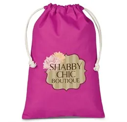 Medley Midi Cotton Drawstring Pouch