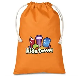 Medley Midi Cotton Drawstring Pouch