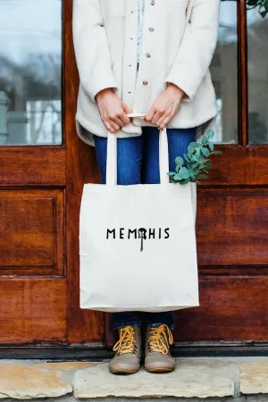 Memphis TN (Guitar) - Tote Bags