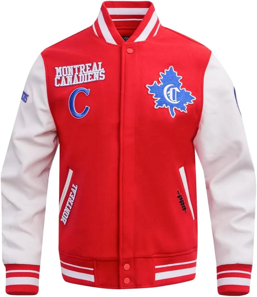 Mens NHL Retro Classics Varsity Jacket