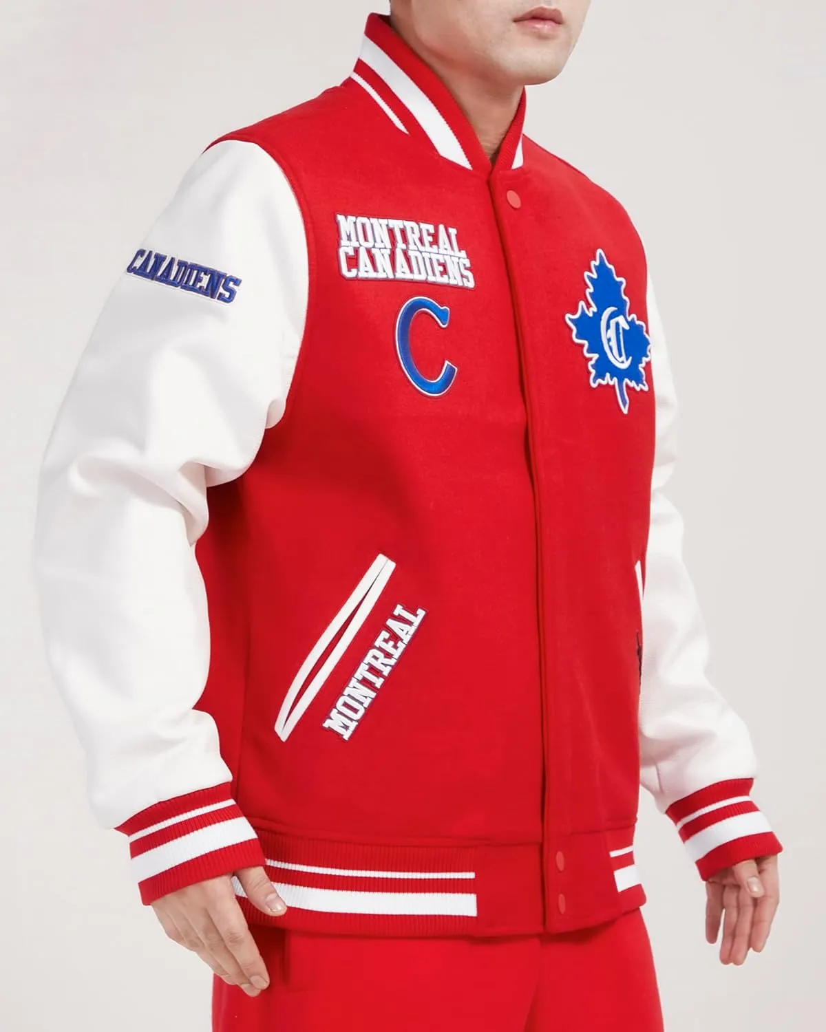 Mens NHL Retro Classics Varsity Jacket