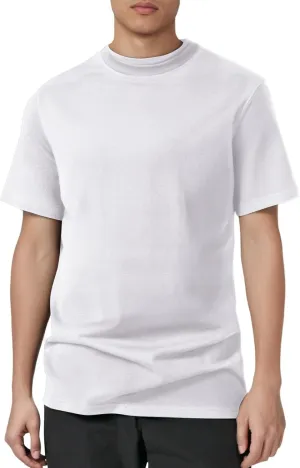 Men's T-Shirts,Mens Workout T Shirt Double Layer Neck Athletic Running Tee Comfy Outdoor Workout Short Sleeve