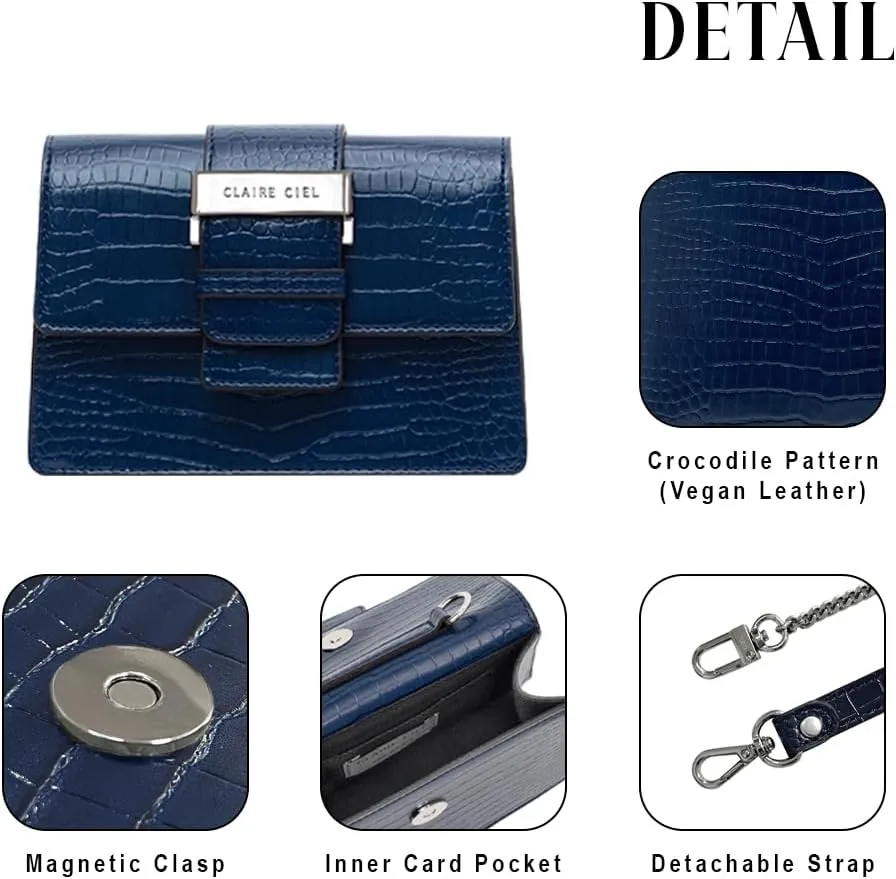 Miel Bag F Woman HandBags Cross and Shoulder Bag, Crocodile Texture, Two Strap Style