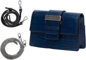 Miel Bag F Woman HandBags Cross and Shoulder Bag, Crocodile Texture, Two Strap Style