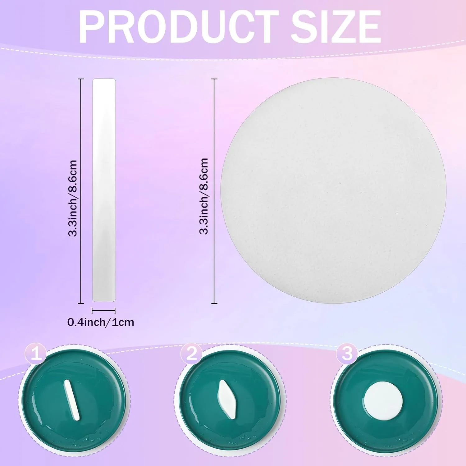 Mifoci 960 Pieces Compressed Facial Sponges for Estheticians, Makeup Removal Sponge Pads for Women Spa Exfoliating Face (White)