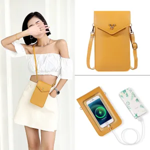 Mini Can Be Touch Screen Female Phone Bags