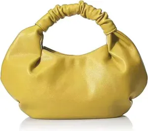 Mini Clutch Purses for Women Soft Leather Hobo Tote Bags for Women Small Handbags Cloud-Shaped Top Handle Dumpling Bag