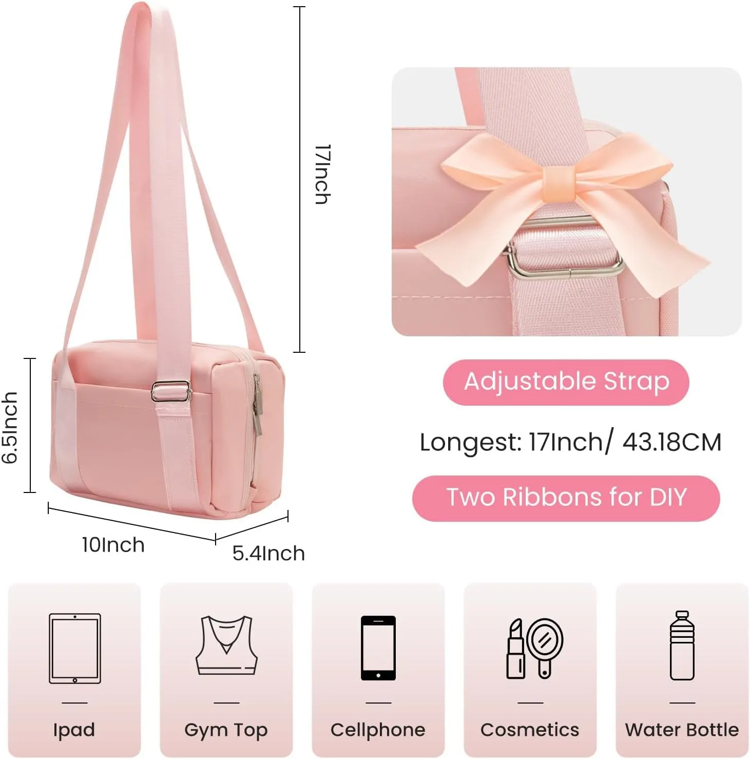 Mini Gym Bag for Women Small Gym Tote Bag Waterproof Sports Duffel Bags Dance Yoga Workout Bag 2025