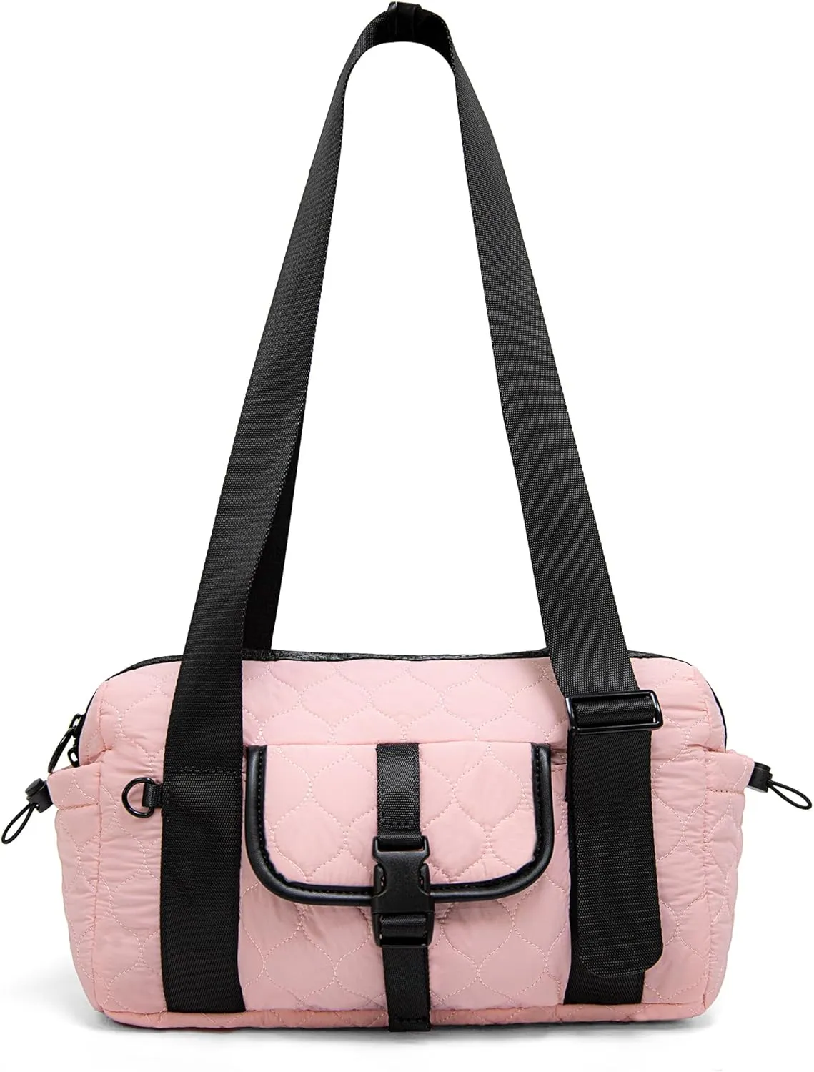 Mini gym bag for Women Waterproof Travel Duffle Bag Tote bag with Wet Compartments Small Workout Sport Bag for Girls (Pink)