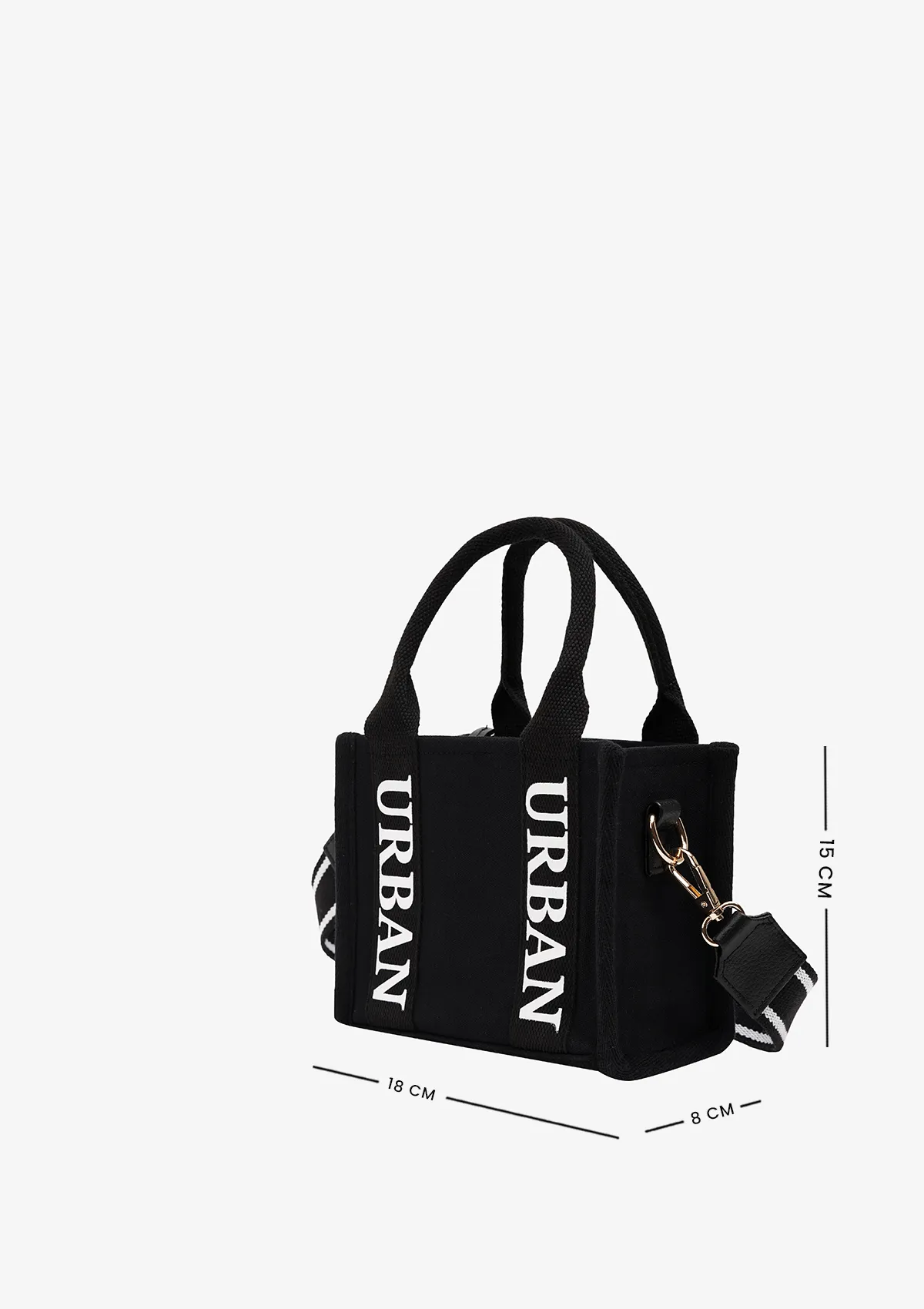 MINI URBAN TOTE BLACK
